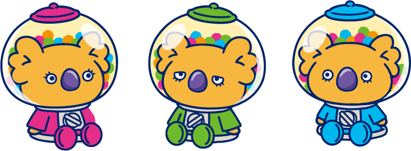 コアラのマーチ あしらい イラスト