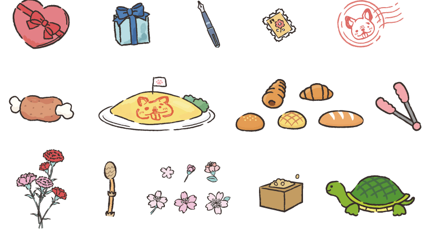 アイコン・小物イラスト